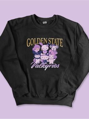 Golden State Valkyries with Sanrio Characters